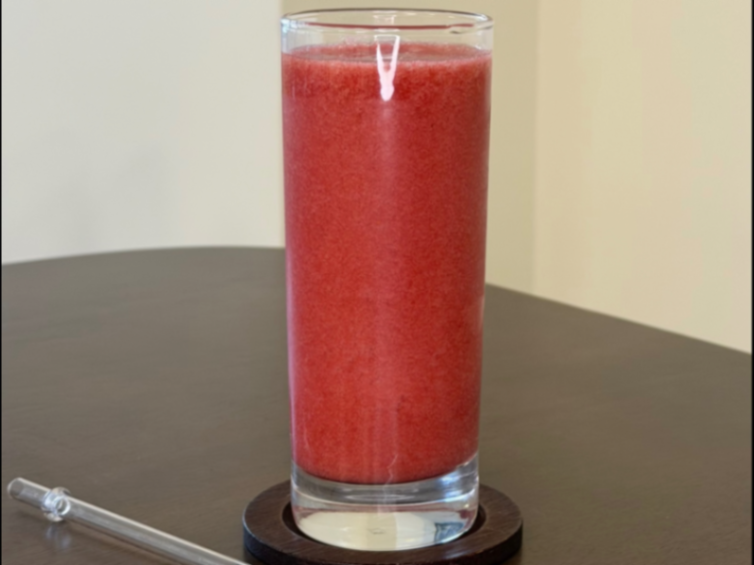 Smoothie fraise framboise 