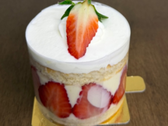 Fraisier vanille/chocolat