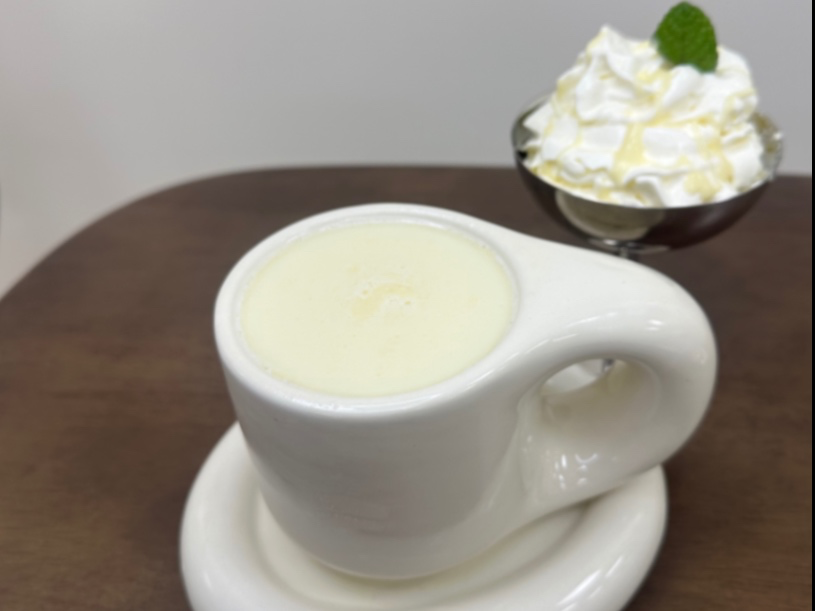 Chocolat blanc chaud 