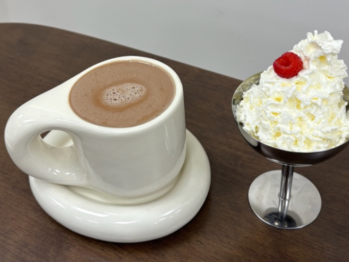 Chocolat au lait chaud 